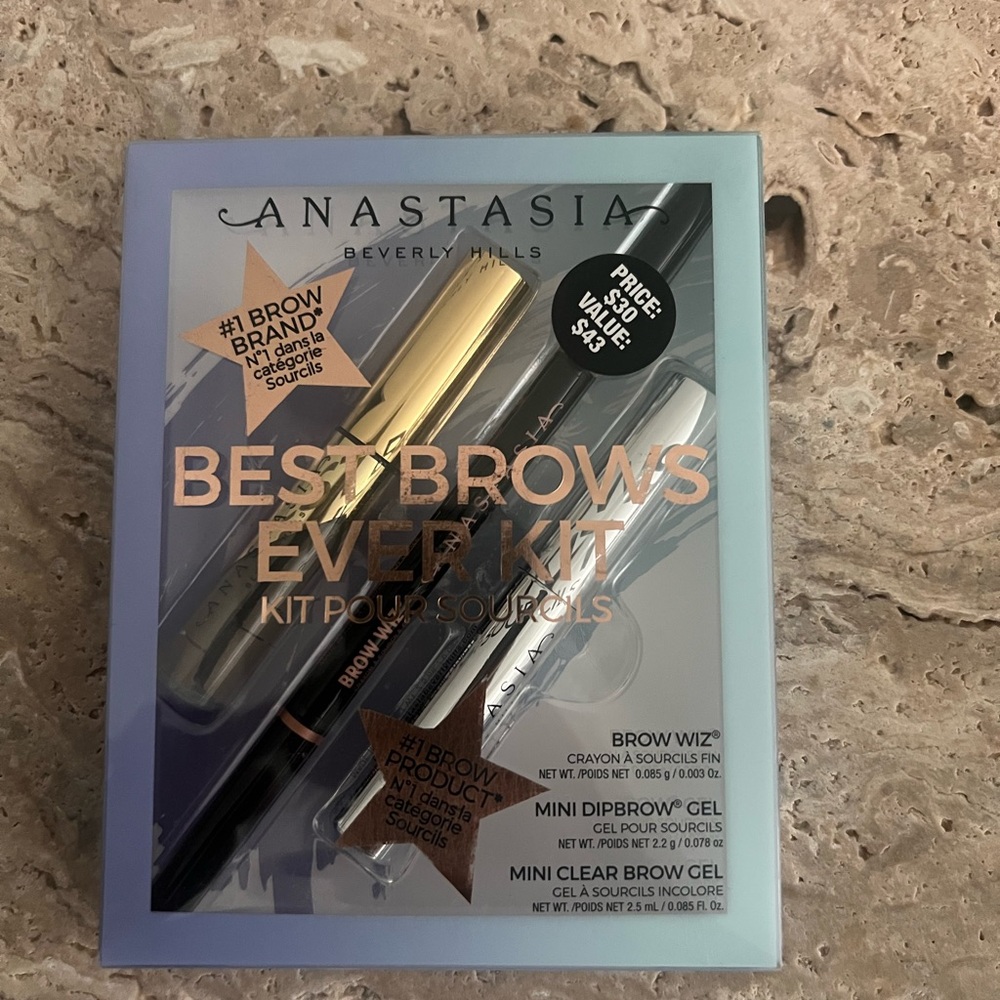 Anastasia Beverly Hills Best Brows Ever Kit color